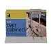 Over-the-Cabinet Hook - Clear/ Stainless Steel