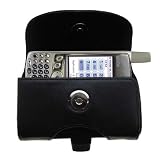 Horizontal Leather Case with Belt Clip / Loop for the PalmOne palm Treo 600