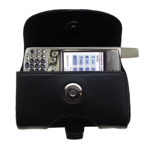 Electronics: New Treo 600 650 Horizontal Leather Side Case