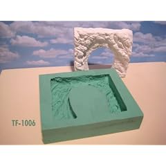 Silikonform Spur N Tunnelportal Fels