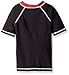 Marvel Boys Spiderman Little Rashguard, Grey/Red, 4