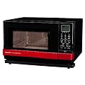 Sharp AX1100R Mikrowelle mit Dampfgarer schwarz / rot
