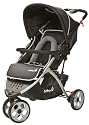 Safety 1st 12562950 - Vivea Sportiver Buggy und Travelsystem, inklusive Regenverdeck, Einkaufskorb und Adapter f&uuml;r die Maxi-Cosi Babyschale, schwarz