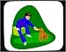 Mouse Pad with animals, feeding, bottle, pets, puppy