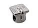 Zable(tm) Sterling Silver Graduation Cap Bead / Charm