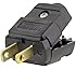 Leviton 15 Amp, 125 Volt, NEMA 1-15P, 2P, 2W, Plug, Straight Blade, Residential Grade, Polarized, Non-Grounding, Brown