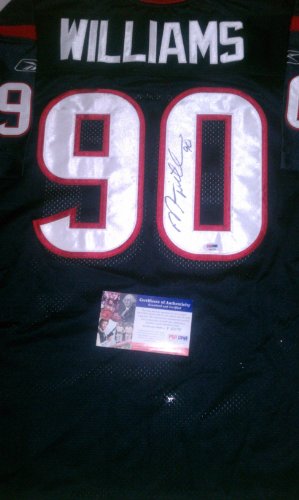 Mario Williams Signed Houston Texans Authentic Jersey