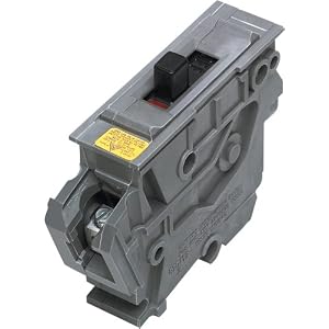 Connecticut Electric UBIA15NI Wadsworth Circuit Breaker, 1-Pole 15-Amp by 