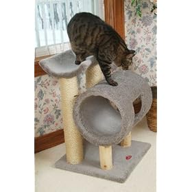 Cats Cradle & Tunnel Center : Color FAWN : Size ONE SIZE