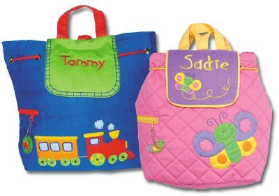 Personalized Childrens Quilted Backpack