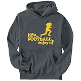 Hoodie Mens Dark Silver 
