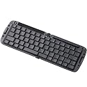 ELECOM iPad/iPhone4/4S/3GS/3G/iPod touch 対応 折りたたみBluetoothキーボード 英字配列 ブラック TK-FBP019EBK
