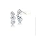 STUDIO 925: *1.2CT CZ TRIPLE POST EARRINGS*