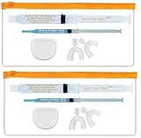 2 - Watts Power Sensitive Formula 22% Tooth Whitening Kits + New FCP Remineralizing Gels / Huge 20ml