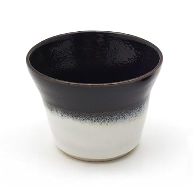 Two Tone Black on White Cup||AFTHB