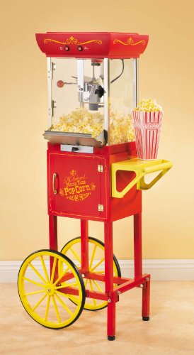 "Nostalgia Electrics™ CCP-200 Vintage Collection™ 48"""" Old Fashioned Movie Time Popcorn Cart, Red - 82677262004" "Nostalgia Electrics™ CCP-200 Vintage Collection™ 48"""" Old Fashioned Movie Time Popcorn Cart, Red - 82677262004"