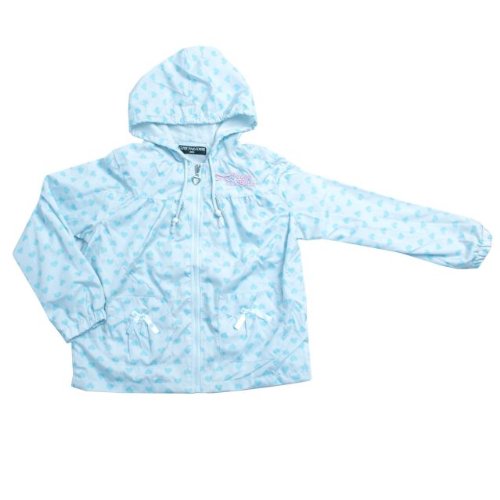 ジュニア ウィンドブレーカー CUTE PARADISE 女の子ハート柄 裏メッシュウインドブレーカージャケット（子
