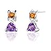 1.75 Carats Amethyst/Citrine Trillion Round title=