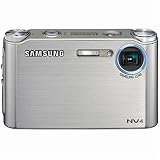 Samsung NV4 Digitalkamera (8 Megapixel, 3-fach opt Zoom, 2,5 Display) in silber
