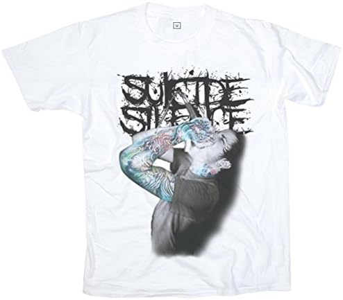 Finewear Free Ship Unisex Suicide Silence Mitch Lucker Rock Nice Tee Shirts (L)