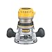 DEWALT DW618  2-1/4 HP Electronic Variable-Speed Fixed-Base Router