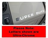 Ford Super Duty Dashboard Lettering Kit - Black Opaque