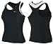 Nike women's fundamental Tank Top Sports Bra Black