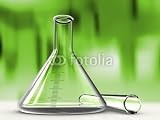 Wallmonkeys Peel and Stick Wall Decals - Analysis Alembic and Test Tube - Removable Graphic