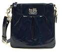AUTHENTIC COACH MADISON PATENT LEATHER CROSSBODY MESSENGER SWINGPACK (Cobalt)