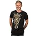 World of Warcraft Warrior Legendary Class Men's Short Sleeve Black Tee Shirt