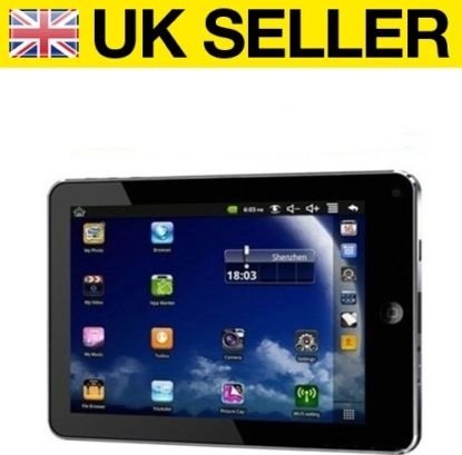 NATPC M009S 7 inch 2GB Google Android Tablet PC - Cheapest 2.2 Android Tablet works with Flash 10.1 - WiFi , Touchscreen, Epad, Apad, Android Market, Youtube, Kindle and Facebook App