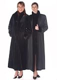 Sheared Mink Fur Coat - Reversible to Fabric