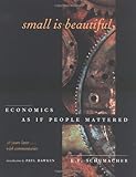 Small Is Beautiful, 25th Anniversary Edition: Economics As If People Mattered: 25 Years Later . . . With Commentaries