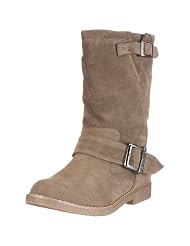 Buffalo Girl 112617 237809 SY SUEDE TAUPE 01, Damen Stiefel