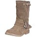 Buffalo Girl 112617 237809 SY SUEDE TAUPE 01, Damen Stiefel