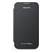 Samsung Original sch�tzende Display-Klappe / Flip-Cover EFC-1J9FSEGSTD (kompatibel mit Galaxy Note 2 / Note 2 LTE) in titanium