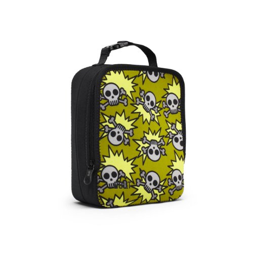 BUILT NY Neoprene Lunch Box, Skeleton Army Olive