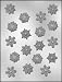 CK Products 1-1/4-Inch Snowflake Chocolate Mold