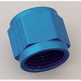 Earl's 981808 Blue Anodized Aluminum -8AN Tube Nut
