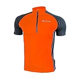 Nuckily Mens Cycling Short Sleeve Cycling Jersey Cycling Clothing Outdoor Bike Sportswear for Male Comfortable Breathable Quick Dry