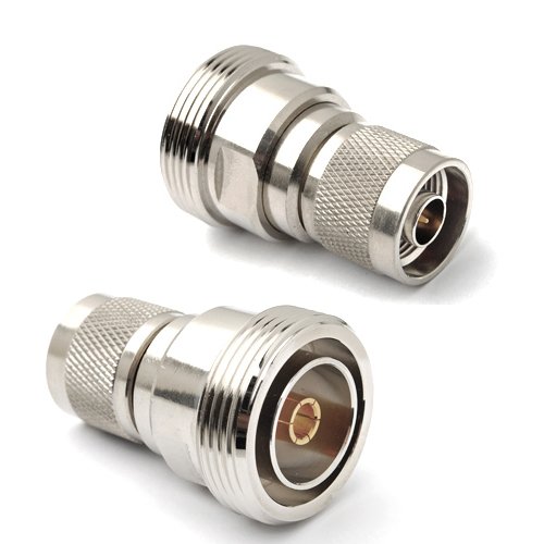 RF coaxial coax adapter N male to 7/16 DIN female connector