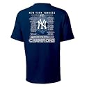 New York Yankees Big & Tall 2009 World Series Champions Diamond Destiny Roster T-shirt