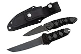 2PC SAMURAI FIXED BLADE AND FOLDER COMBO SET