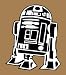 STAR WARS R2D2 Vinyl Sticker/Decal (Movies,TV,Entertainment)