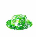 Green Hawaiian Print Sun Hat 0 to 2 years UPF 50+