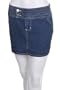 Denim Mini Skirt with Fashion Metallic Stitching - Close-out Sale !