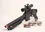 New Airsoft Shotgun Rifle Gun w Scope & Laser Light