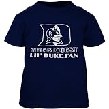 Duke Blue Devils Navy Blue Toddler Biggest Lil' Fan T-shirt