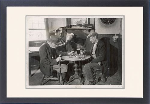 Framed Prints of Pub Dominoes 1930S from Mary Evans