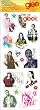 Glee TV Show "I'm a Gleek" Sayings Sticker Set